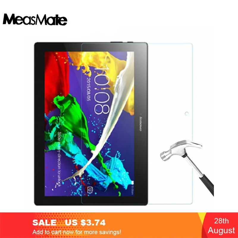 9 H 10,1 "Tablet закаленное Стекло для lenovo Tab2 A10-70 A10-70L Экран протектор для lenovo tab 2 X30F X30L закаленное Стекло