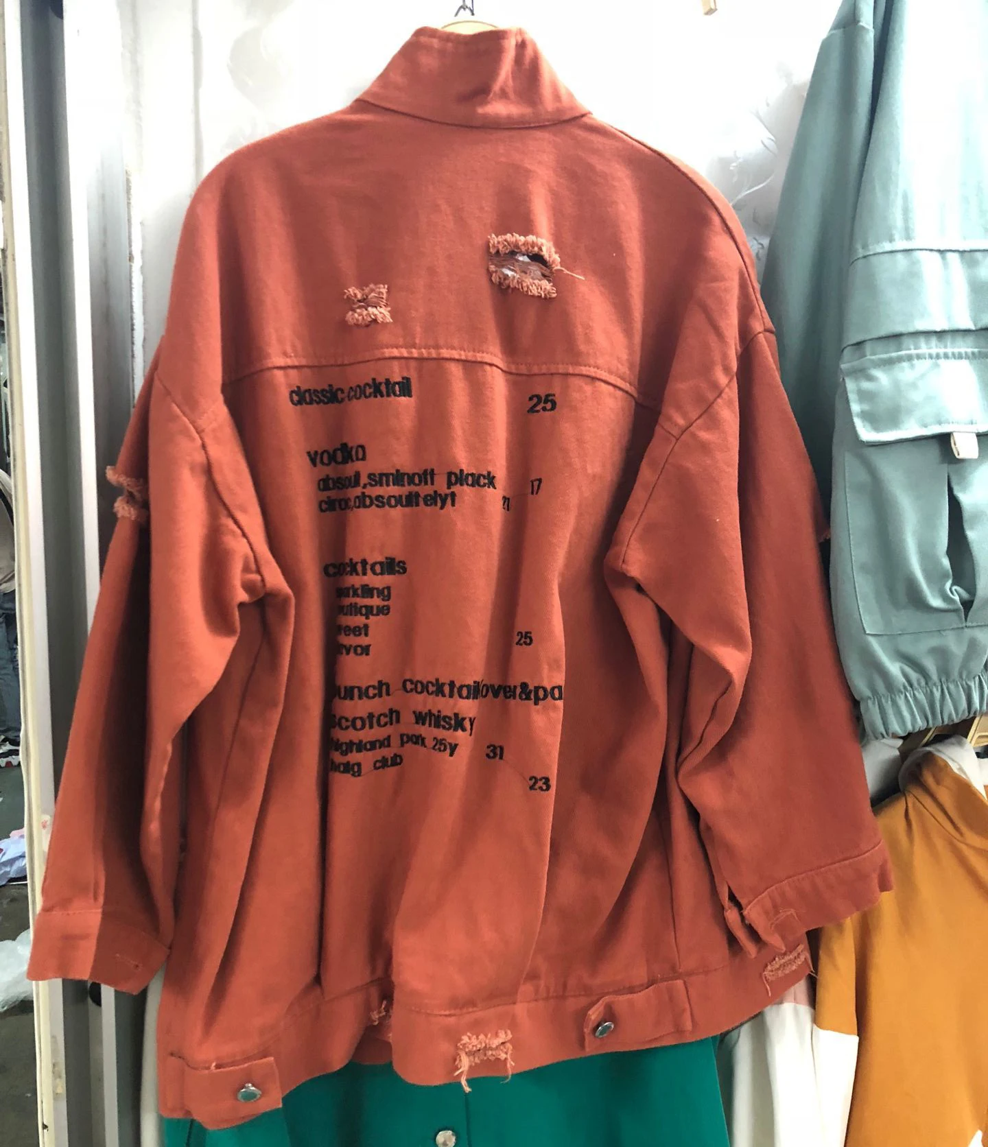 Весна Осень Новая мода Женская Корейская Свободная куртка BF отверстие вышивка Harajuku индивидуальное качество женская джинсовая куртка
