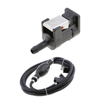 

Fuel Line Assembly, 1/4inch 6mm Fuel Hose & Conncector for Yamaha Outboard Boat Motor - 10 Feet