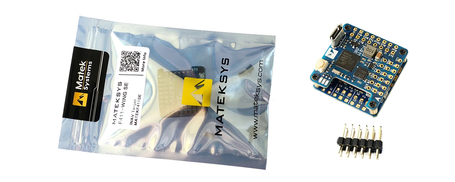 Matek Mateksys F411-WSE Контроллер полета и BEC 5V Выход Встроенный 2-6S ESC 78A ток Senor для RC Дрон крыло RC вид от первого лица для БПЛА