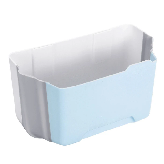 Folding Hanging Trash Can Garbage Waste Bin Wall Mounted Kitchen Cabinet Holder FAS6