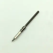 2 шт./лот нержавеющая сталь часовой механизм обмотки ствола, 0,9 мм 1,2 мм Диаметр резьбы стержень для часов для ETA 7750 часовой механизм