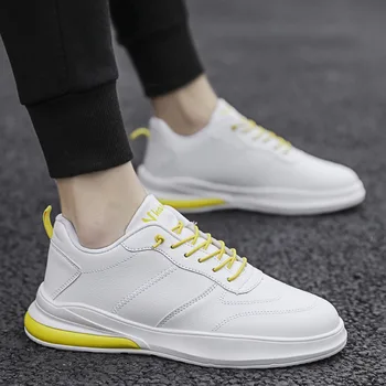 

MEN'S SHOES 2020 Spring New Style Casual Sports Shoes Versatile MEN'S Casual Shoes Trendy Shoes White Shoes 0329