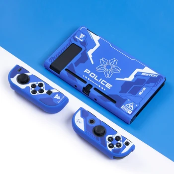 

Cool Blue Protective Shell For Nintendo Switch Full Joycon Controller Hard Cover Case NS Box For Nintendo Switch Accessories