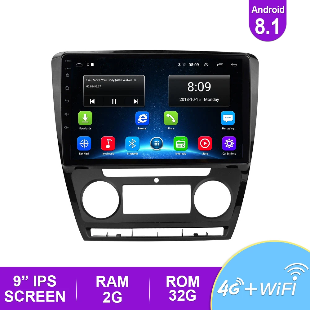 9 ''IPS 2din Android 8 1 автомобильное радио для VW POLO 2008 2009 2010 2011 2012 2013 2014 2015 Ca Мультимедиа