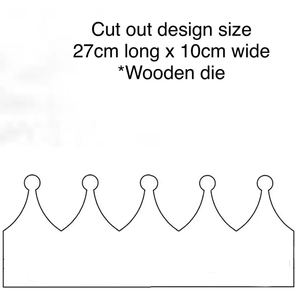 

Crown design Wooden dies new