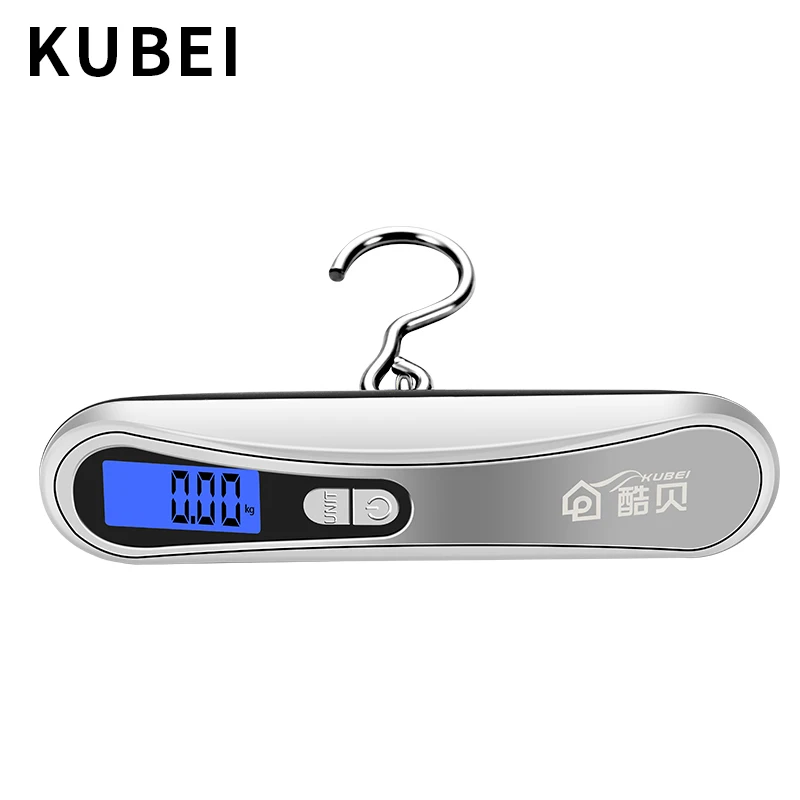 

KUBEI 50kg/10g Pet Weighing Small Scales Luggage Digital Scale Travel Hook Balance Scale Portable Electronic Scales