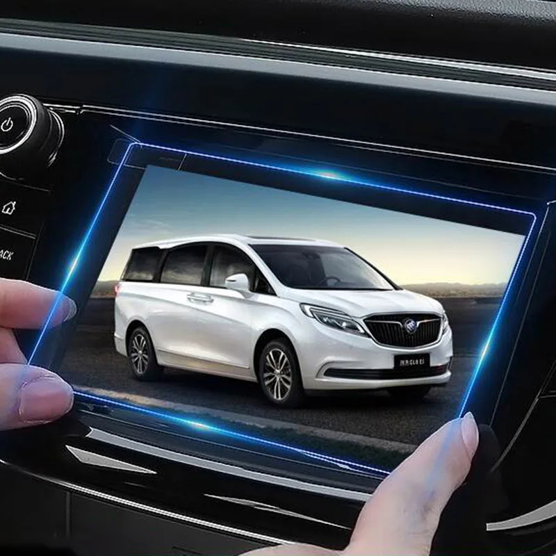 

7 inch car display protective film for Buick Excelle Verone Encore GL8 GPS navigation touch screen protector auto accessories