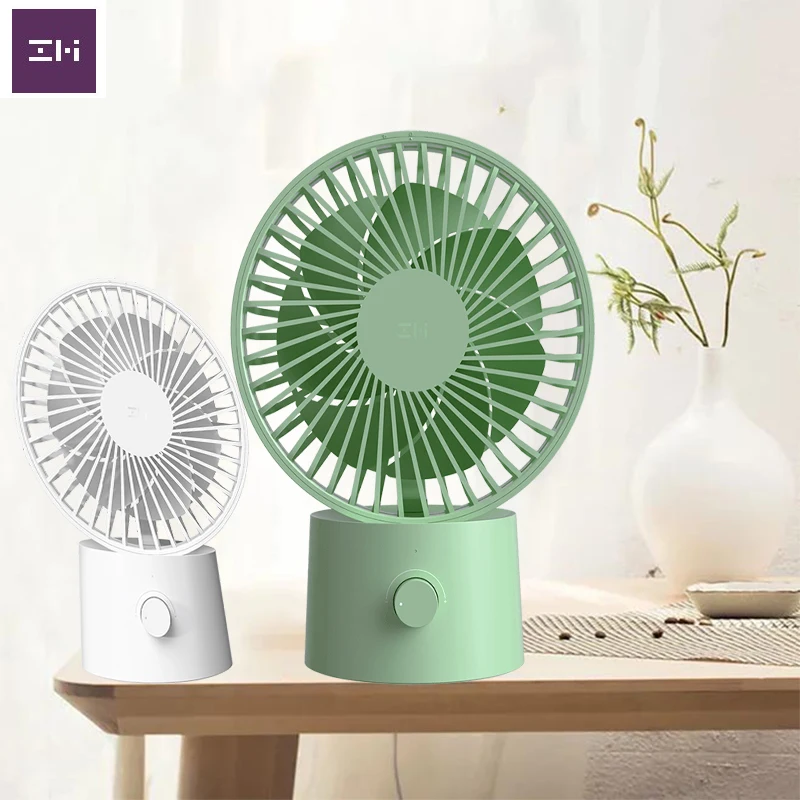 2021 New ZMI Desktop USB Fan Quiet Portable Rechargeable Stepless Speed Regulation Cooling For Bedroom Office | Электроника