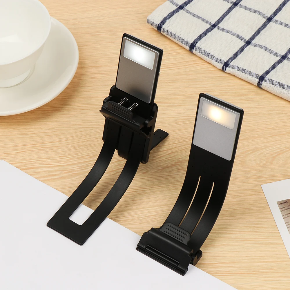 New USB Rechargeable LED Flashlight Flexible Book Clip Reading Lights Portable Flashlight Emergency Torch for Kindle E-book led light book light mini led light