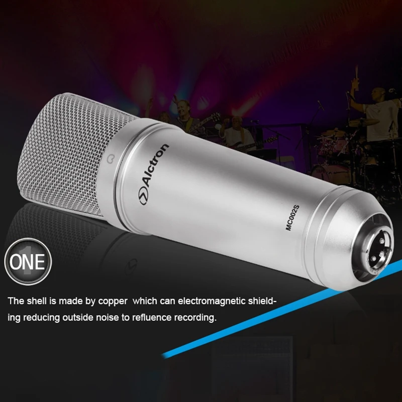 Alctron Mc002S Condenser Microphone Professional