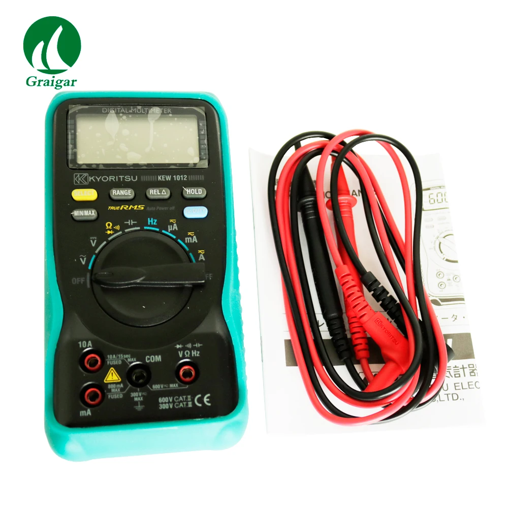 KYORITSU Multimeters KEW1012 True RMS Digital KEW 1012 AC/DC Tester