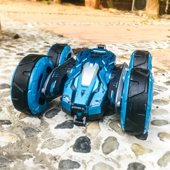 

1/24 RC Luminous Stunt Car Remote Control 360 Degrees Rotation Children's Gift Hot For Children Kids 2020 New Outdoor Toys #6.19