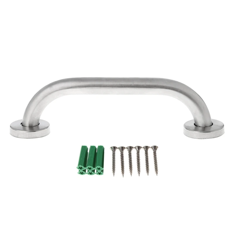 & Stainless Steel Bathroom Shower Support Wall Grab Bar Safety Handle Towels 20cm Aug. 8