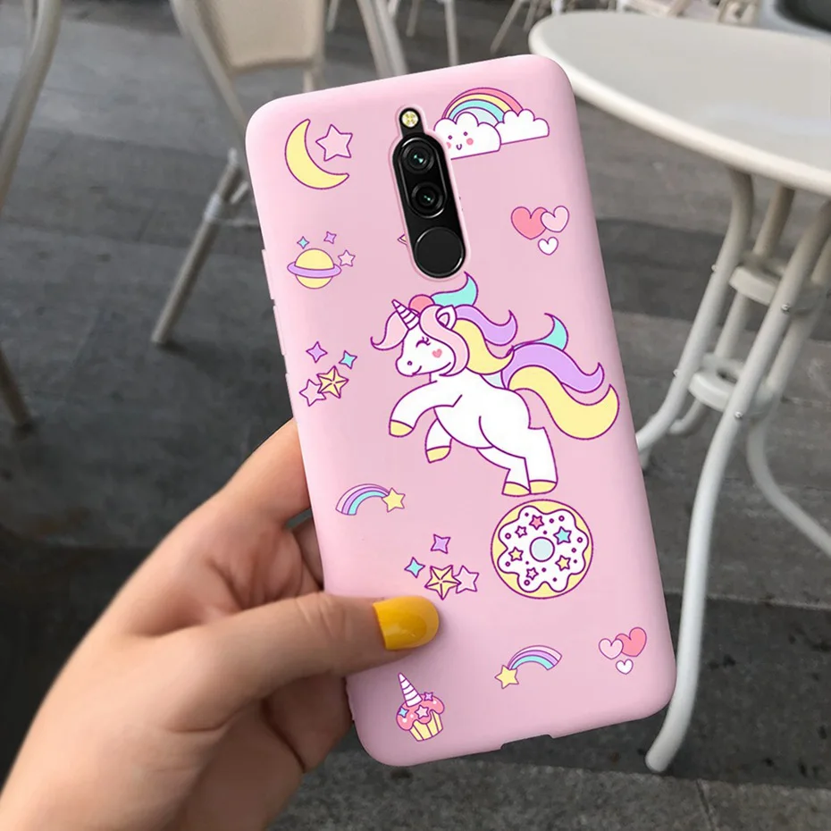 Cute Patterned Silicone TPU Soft Back Cover – Durable Phone Case