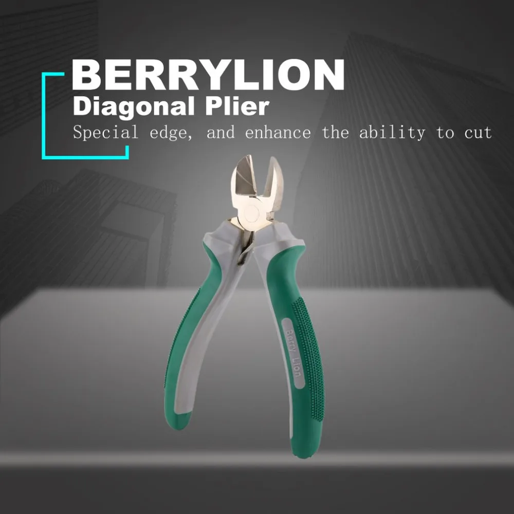 BERRYLION A266 " диагональные плоскогубцы резак для зачистки боковой резки медный кабель провод электронный инструмент для ремонта ножницы СНиП щипцы