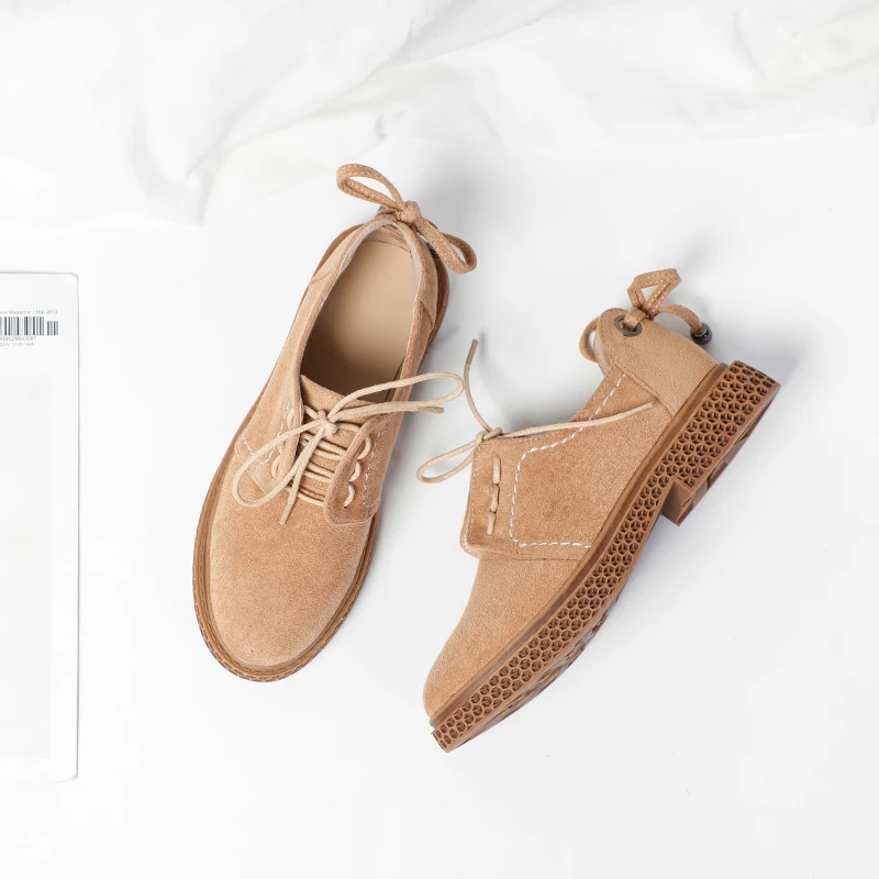 

Woman Shoes Heels Suede Casual Flats Cozy Heel Shoes Comfortable Footwear Female Ladies Shoes Women Chaussures Femme Wholesale