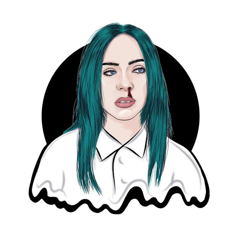 

billie eilish pin badge