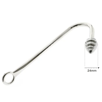 Type 4 Stainless Steel Anal Hook Replaceable Hole Metal Butt Plug Anal Couple Sex Toy Adult Anal Plug BDSM Toy Sex Toy 3