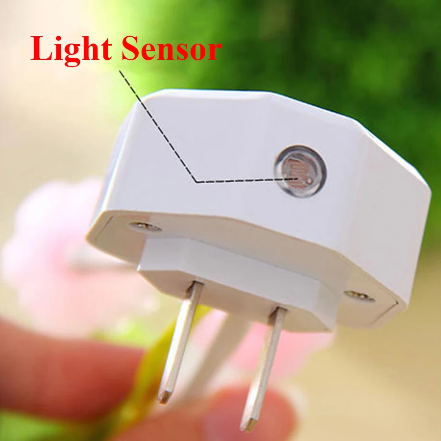 Noveltys-Night-Lights-US-Plug-EU-Plug-Sensor-3-LED-Colorful-Mushroom-Led-Light