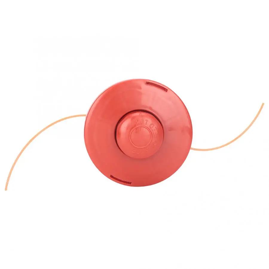 Grass Cutter Universal Trimmer Head Bump Feed Line Line Spool Red Hardened Plastic Brush Cutter Accessories Mowing tool