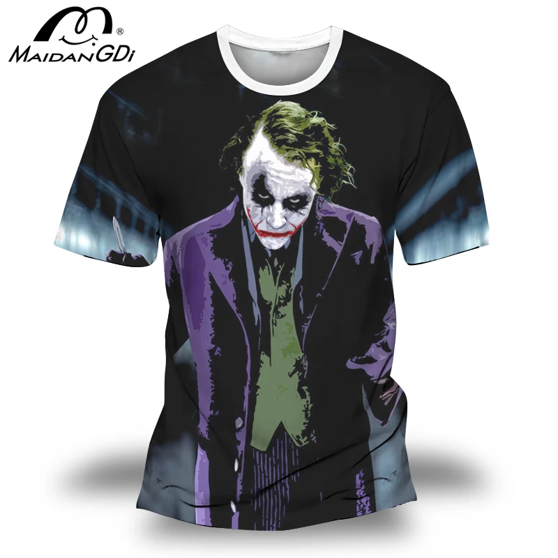 

Maidangdi Joker clown Roshi 3d Print Men Women Crewneck Pullove anime shirt korn t shirt boxing t shirt korra retro t shirt