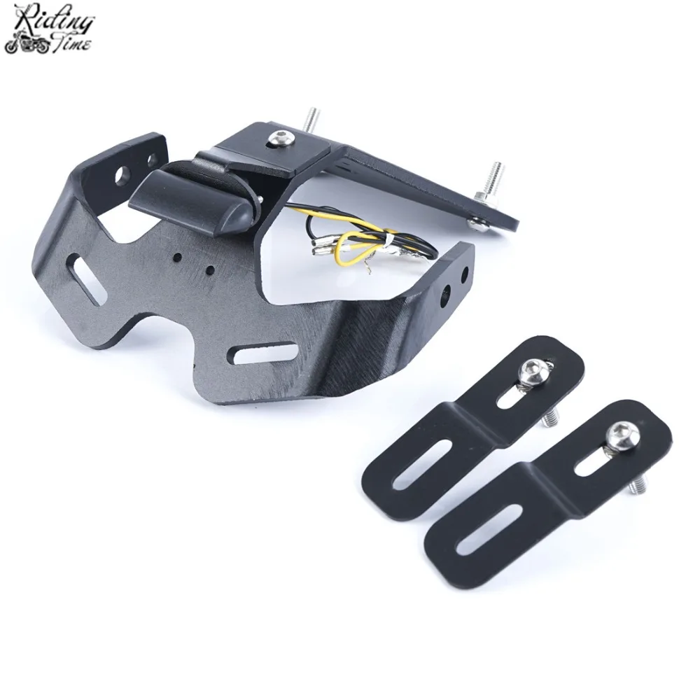 Держатель номерного знака мотоцикла лицензионный кронштейн ХВОСТ Tidy Fender Eliminator для Aprilia Tuono V4R RSV4 R RSV4 RF RSV4 RR 09-17