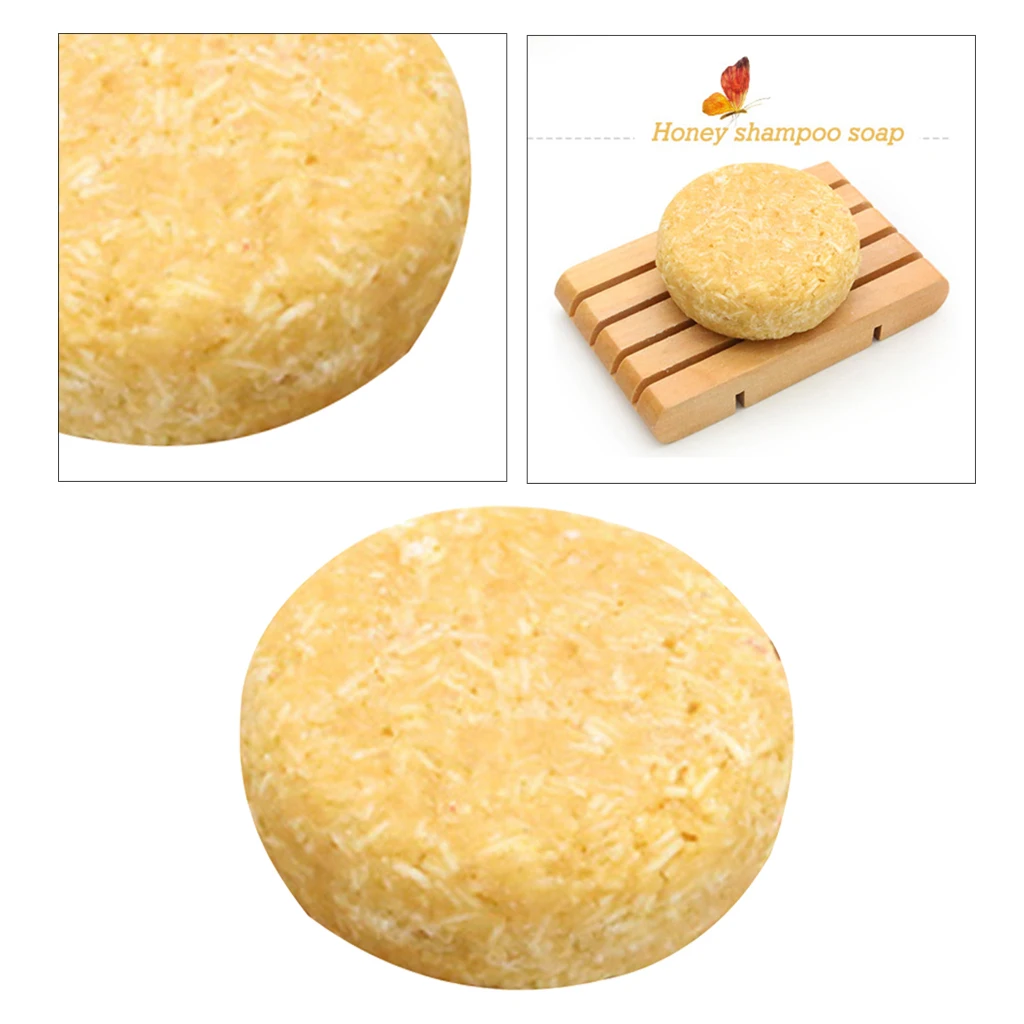 Handmade Hair Growth Darken Solid Shampoo Soap Bar Organic Moisturise & Repair