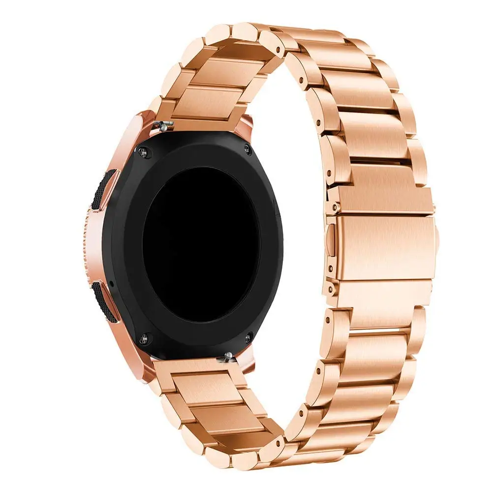 Ремешок из нержавеющей стали для samsung galaxy watch 42 мм/samsung galaxy watch active 2 40 мм спортивный ремешок браслет на запястье
