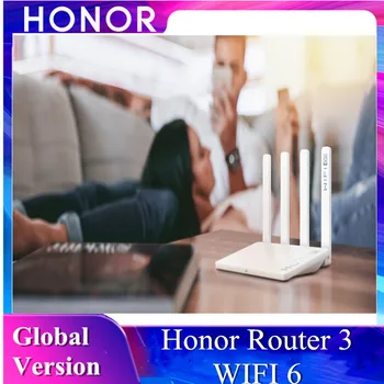 

In Stock Huawei Original HONOR Router 3 WiFi 6+ Wireless Router Dual Core 2.4GHz 5GHz Global Version Honor WiFi 6 Router