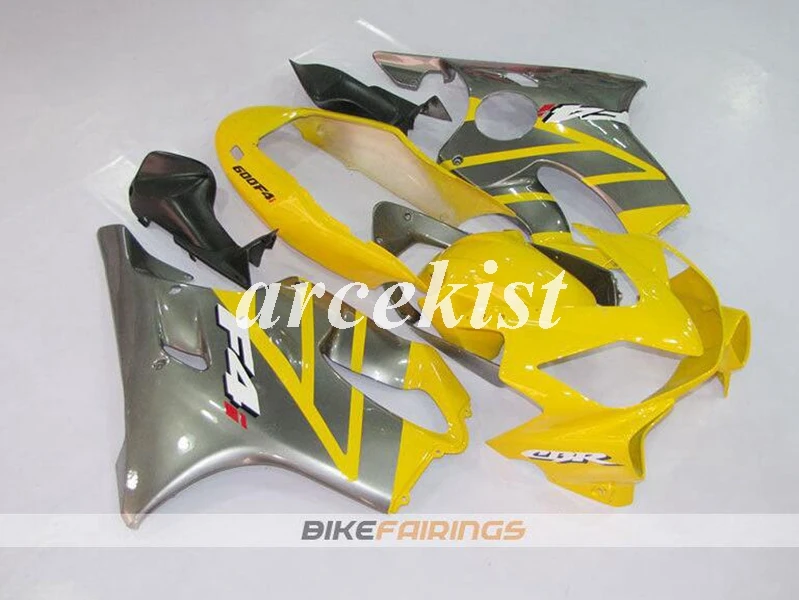 Литьевая Форма ABS Обтекатели комплект Подходит для HONDA CBR 600 F4i FS 04 05 06 07 CBR600 2004 2005 2006 2007 Комплект кузова оранжевый