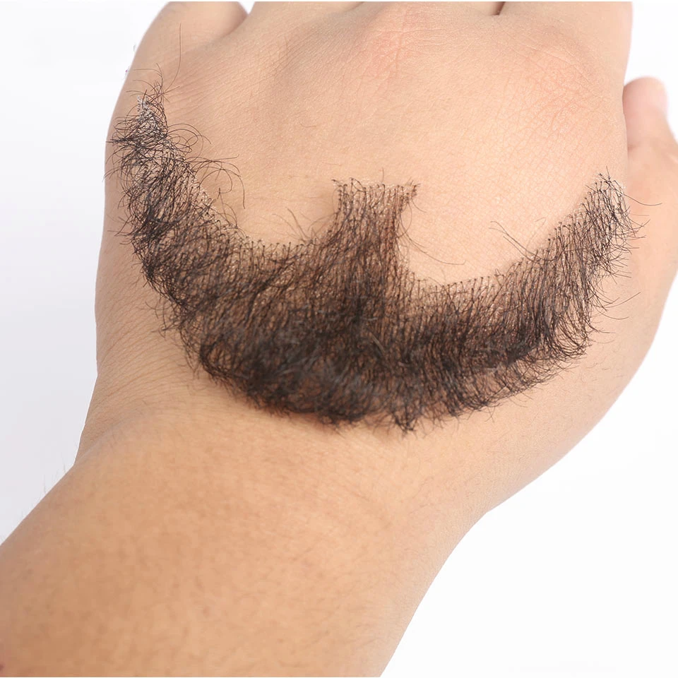 

Allaosify Handmade Crocheted False Beard for Men Makeup for Party/Movie Prop/Entertainment/Drama Synthetic Weave Hair Bundles