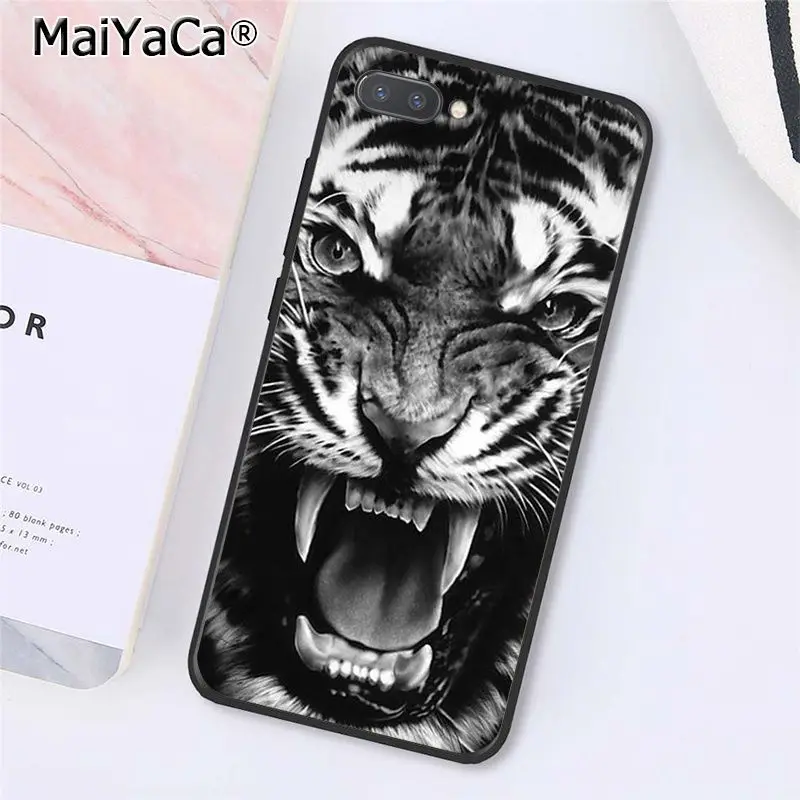A7 MaiYaCa русский медведь тигр лев чехол для телефона huawei Honor 8X9 10 20 Lite Honor 7A 7C Honor10i View 20 - Цвет: A7