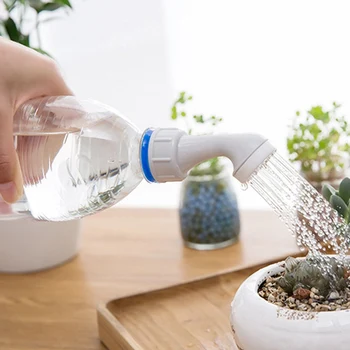 

2PC Bottle Cap Sprinkler Pot Watering Bottle Nozzle PVC Plastic Small Sprinkler Nozzle Flower Irrigation Shower Head