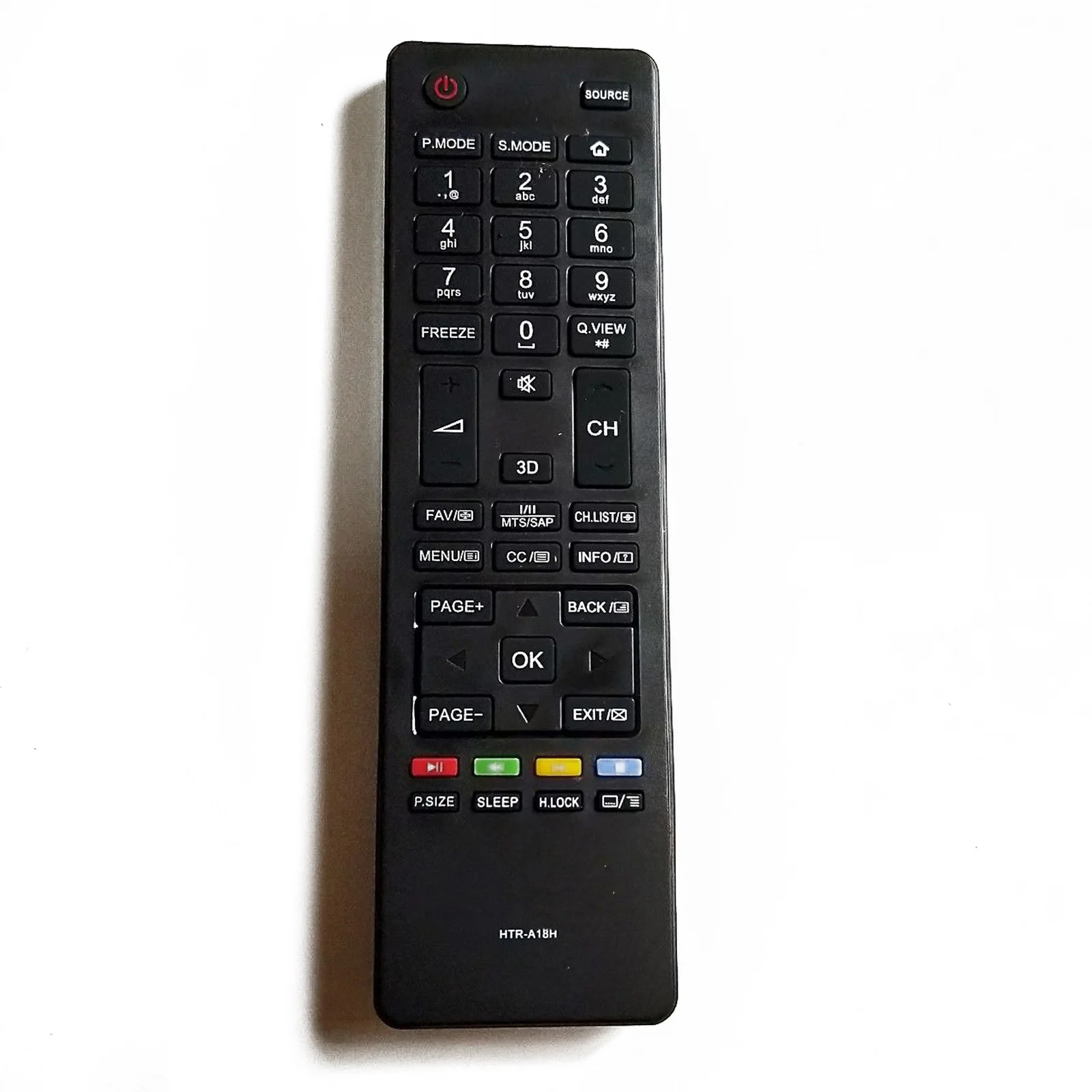 Черный силиконовый запасной пульт дистанционного управления для Haier TV LE24M660F LE28H600