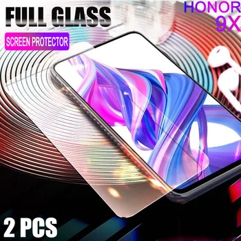 

2Pcs/Lot Tempered Glass For HUAWEI Honor 9X Pro Screen Protector Anti Blu-ray Tempered Glass For Honor 9X Pro Protection glass