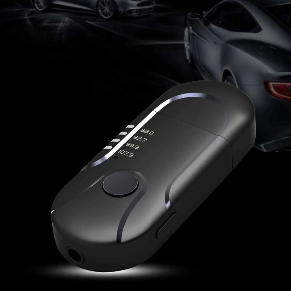 USB fm-передатчик с питанием от автомобиля Bluetooth Auxz аудио плеер TF музыкальный адаптер беспроводной приемник громкой связи в автомобиле FM модулятор
