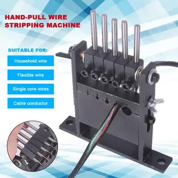 

5 Pcs Knifes Waste Wire Stripping Machine, Cable Stripping Machine, Manual Stripping And Stripping Machine