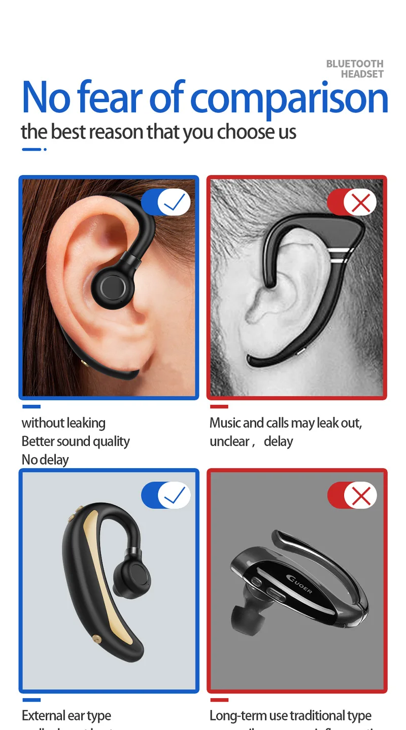 Новинка, водонепроницаемые наушники с Bluetooth 4,2, K50, ушные крючки, крутые Беспроводные наушники с микрофоном для Iphone, смартфона, спортивные наушники