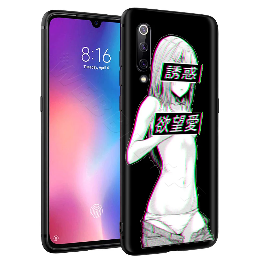 Хентай Харадзюку аниме девушка чехол для Xiaomi Redmi Note 8 MI 3 6 9 A1 A2 A3 8A 6X 9T CC9 Lite SE Pro Max F1