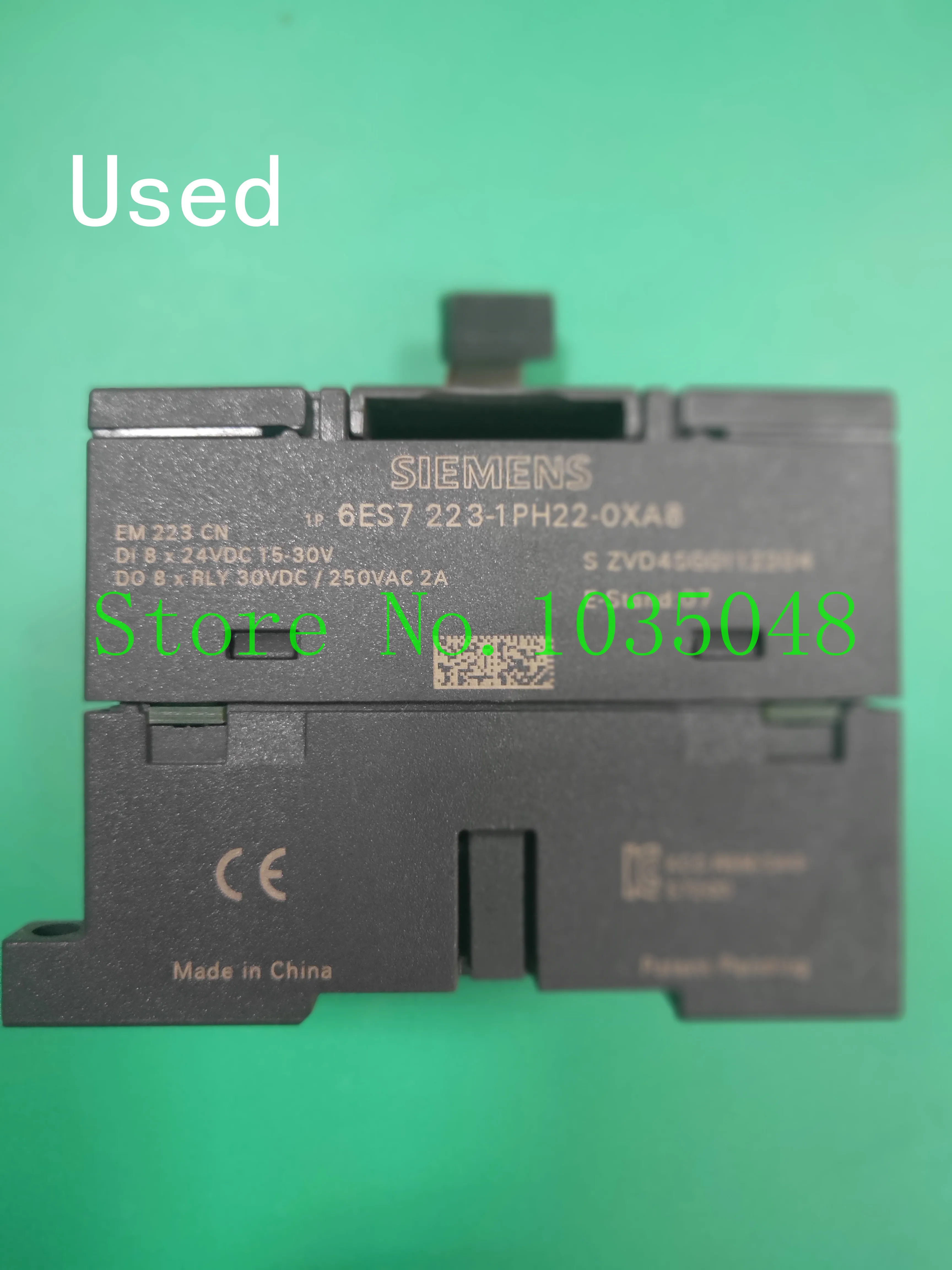 

1PC 6ES7223-1PH22-0XA8 6ES7 223-1PH22-0XA8 Used and Original Priority use of DHL delivery