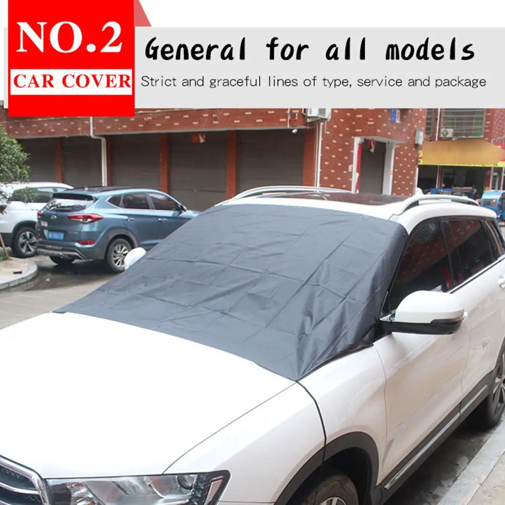 Лобовое стекло автомобиля Снежная Крышка для удаления льда козырек протектор