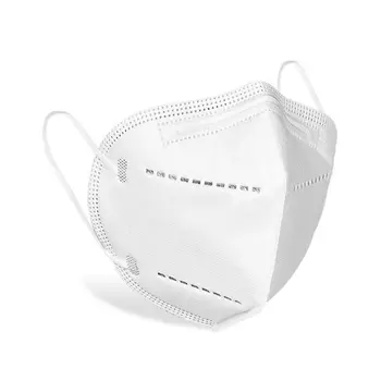 

2 Pcs Five-layer PM2.5 Anti-pollution Face Mask Adult Unisex Cycling Mask Anti-Dust with Filter Against Droplets Mouth Face Mask