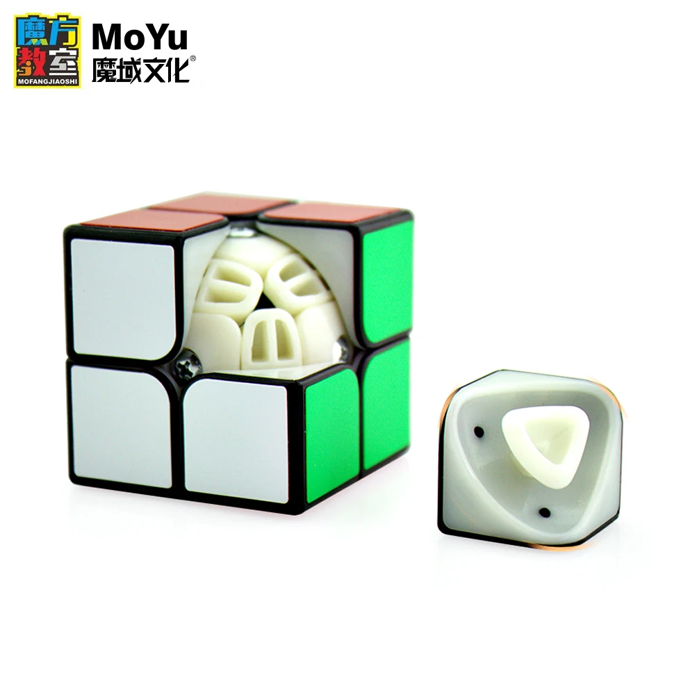 MoYu MF2S 2x2x2 Cubing класс Магическая Скорость Куб Профессиональная головоломка твист Карманный Cubo Magico 2x2 игрушки для детей подарок