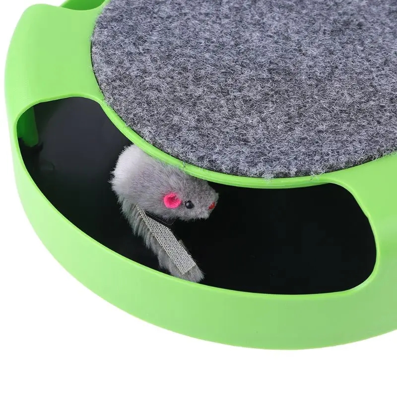 1 шт. игрушка для кошек, питомец, котенок, Лови движущихся мышей, плюшевый коврик для когтями, уход за когтями