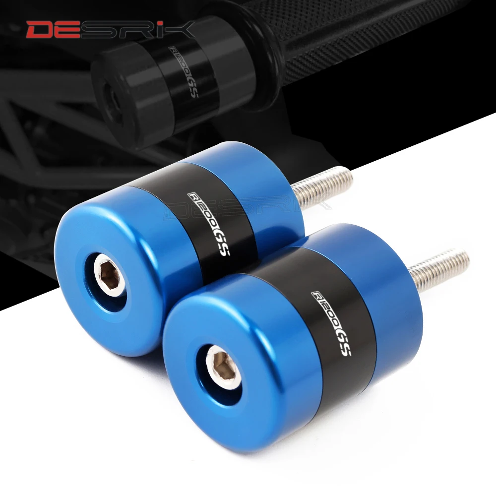 

Motorcycle Aluminum Handlebar Gear Balanced Plug Slider Handle Bar End Grips For BMW R1200GS LC ADV 2013-2018 R1250GS 2018 2019