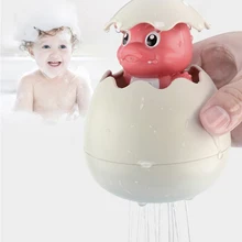 Jouets de bain pour bébé, 1 pièce, oeuf de pingouin, Spray d'eau, Skrepysh, jouet de salle de bain pour enfant, nouveau né