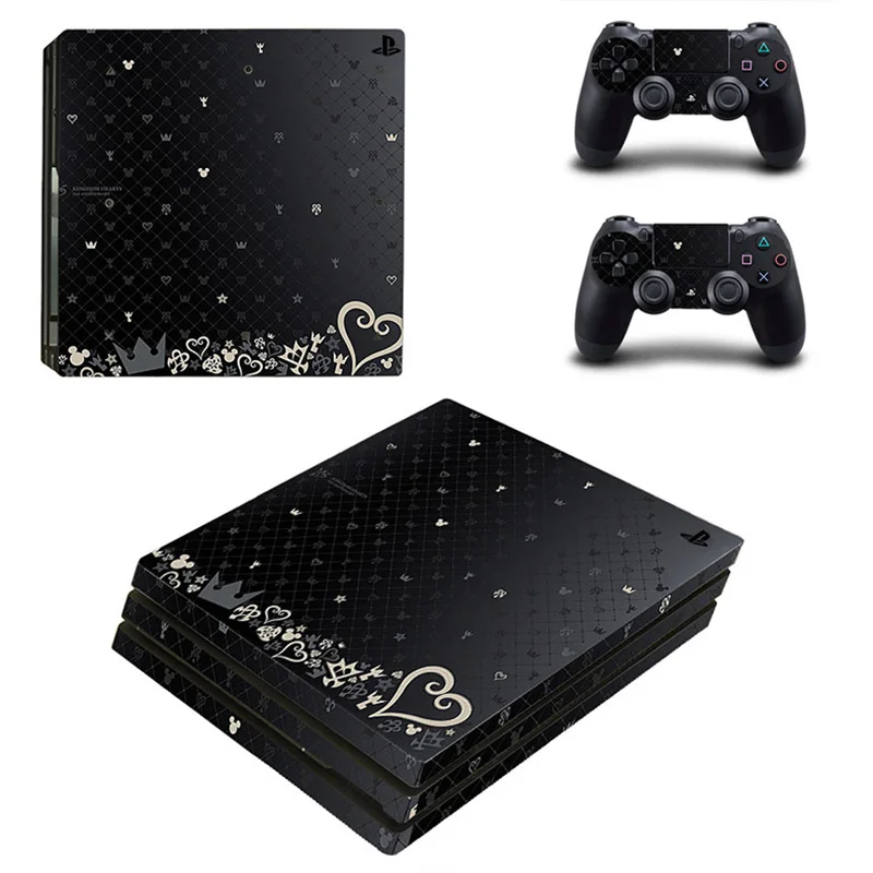 YSP4P-2957 Kingdom Hearts 3 PS4 Pro стикер s Play station 4 Pro виниловые наклейки на кожу Pegatinas для playstation 4 Pro консоль и контроллер - Цвет: YSP4P-2957