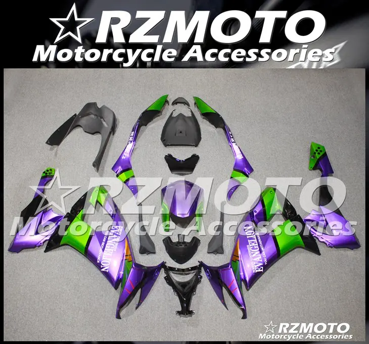 Новый ABS весь обтекатели комплект подходит для Kawasaki Ninja ZX-10R ZX10R 10R 2008 2009 2010 08 09 10