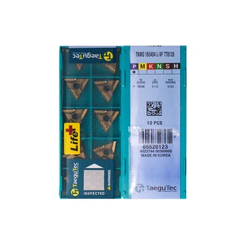 

TNMG160404L-VF TT8125 100% Original TAEGUTEC carbide insert with the best quality 10pcs/lot free shipping